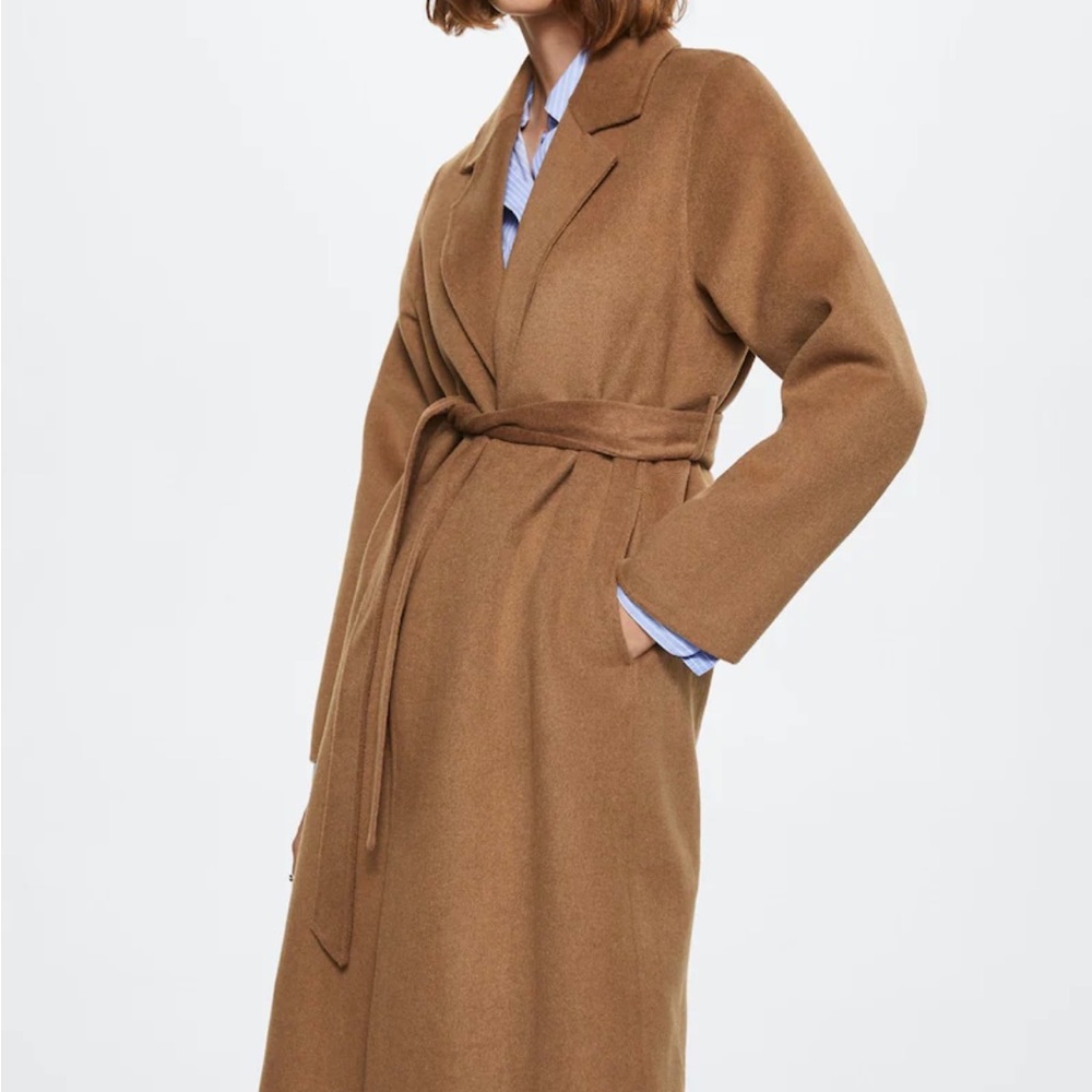 Mango Belt Handmade Coat